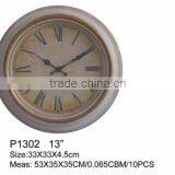 Promotional Round Plastic Wall Clock thumbnail-1