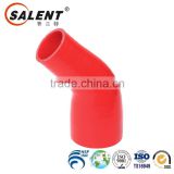 16 mm>13 mm(5/8''>1/2'')45 Degree Elbow Reducing Red Silicone Hose