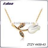 New Fashion Design Flowers Pendant Necklace Jewelry Chain thumbnail-1