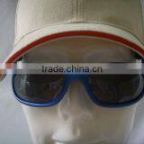 100% Cotton Baseball Cap With Sunglasses