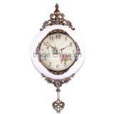 Modern Design Wooden Wall Clock Home Decorating White Clock thumbnail-1
