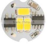 2w 19mm Imitation Cob High Voltage Constant Current Integrated LED Board Driverless Bulb Candle Light Leading Edge ac Led Board thumbnail-4