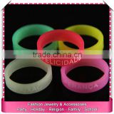 From china silicone rings wedding, silicone letter finger ring wholesale