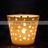 Porcelain Tealight Candle Holder - 40071U thumbnail-1