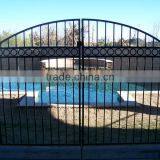 Antique Wrought Iron Bar Fence Design