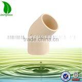 45 Degree Water Supplier CPVC PIPE Fitting Elbow