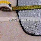 Foldable Sun Plain Car Visor PE Bubble Aluminum Foil With 2 Elastic Bands for Better Storage thumbnail-3