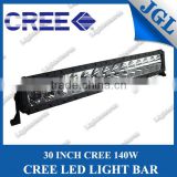 One year warranty wholesale factory price 140w cree led light bar for ford F-150 30 inch single row light bar 12volt
