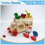 Animal Shape Sorter Truck - Pull Along To-animal in Many Shape Blocks thumbnail-4