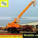 Strong Power Telescopic Boom Mobile Hydraulic Truck Crane thumbnail-1