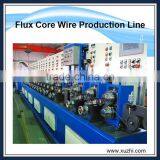 Manufacturer Low Carbon Steel Wire Drawing Machine Flux Core Welding Wire Production Line thumbnail-1