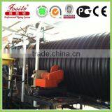 Large Diameter Black and White Plastic Polyethylene Pipe thumbnail-5