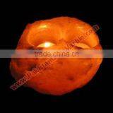 Long Life New Selling Attractive Style NATURAL SALT CANDLE HOLDERS thumbnail-2