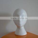 Polystyrene Women Styrofoam Foam Mannequin Head Stand Model Dummy Shop Display- thumbnail-4