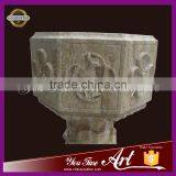 Hand Carved Natural Stone Baptism Statues thumbnail-5