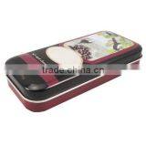 Colored Cute Rectangular Small Metal Tin Boxes thumbnail-1