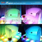 Led Furniture Luminous One Seat Sofa Chair With Battery Charging thumbnail-3