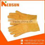 Cow Split Welding Labour Leather Glove for Workers thumbnail-1