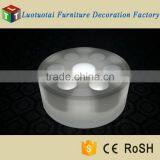 L43*W43*H18cm Swimming Pool Floating Illuminated LED Wine Tray/ice Bucket LED thumbnail-1