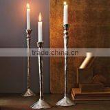 Tall Candle Holder Set Silver thumbnail-1
