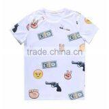 Emoji Cotton Custom T-Shirt Wholesale thumbnail-3
