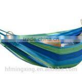 Double 2 Person Hammock Green Fabric 450lb Air Hanging Swinging Outdoor Camping thumbnail-4
