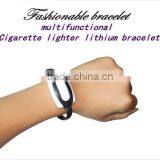 2015 Hot-selling Bracelet 3 In 1USB Cable For IOS/Android Mobile Phones Bracelet USB Cable With Cigeratte Lighter Inside thumbnail-4