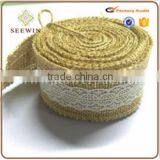 High Quality Jute Ribbon With Lace for Decoration thumbnail-3