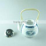 Decal Ceramic Teapots With Iron Cover and Plastic Handle in Stocklot thumbnail-2