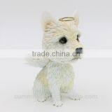 Custom White Wistie Dog Labrador Christmas Tree Decoration thumbnail-3