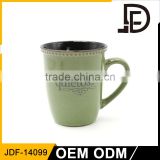 Drinkware glazed mug cup ceramic, decorative ceramic mugs, ceramic sailing mugs