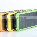 New Arrival 2016 Hot Selling Waterproof Solar Power Bank 20000mAh thumbnail-2