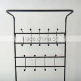 RH-4825 ENTRY WAY Hall Tree Bench Furniture Hook Hanger ORGANIZER Standing Coat Shoe Clothes Rack thumbnail-4