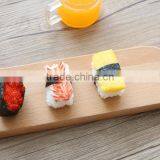 Wholesale Price Unfinished Solid Beech Sushi Serving Tray thumbnail-3