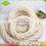 Wholesale Outdoor Wicker Christmas Crafts Cheap Bulk Natural Willow Wreath Decoration thumbnail-1