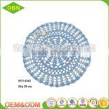 Cheap Cotton Placemats Handmade Crochet Doilies for Table Decoration thumbnail-1