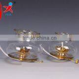 Wind Dimmer Lamp Lamp Holder the Glass Green Smoke-free Lamp Accessories The Lotus Lamp Holder thumbnail-1