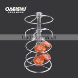 Metal Chrome Coffee Capsule Holder/Rack With a cheap price free standing