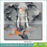 Wall Decor Abstract Elephant Painting