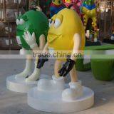 Fiberglass M&M Cartoon Sculpture thumbnail-4
