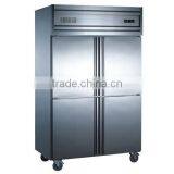 Sing-temperature Direct-coolong Upright Kitchen Refrigerator Freezer thumbnail-1