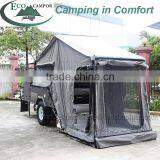 Adventure Off Road Rear Folding Campers Powder Material Trailers thumbnail-4