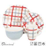 Ceramic Stoneware Hand Painting Color Circle Dinnerware Set thumbnail-3