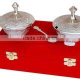 Precious Gift Set Of Silver Plated Bowls thumbnail-1