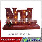 Ployresin Christmas Decoation With Led Lights thumbnail-1