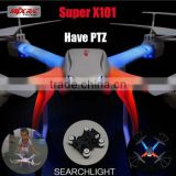 MJX X101 360 Flips One-key-return Kit 2.4GHz RC Headless Iphone Support RTF Camera Quadcopter FPV Drone