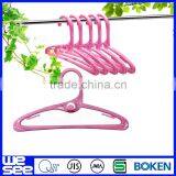 High Quality PP Plastic Baby Short Clothes Hangers thumbnail-1