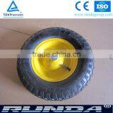China Qingdao Factory 16*4.00-8 Inch Pneumatic Rubber Wheel thumbnail-1