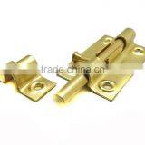 Popular Iron Barrel Bolt, 3" Brass Finish Door Bolt, Window Barrel Bolt Lock thumbnail-4