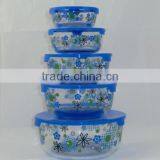 GH053 5pcs Glass Bowl Set With Deco thumbnail-3